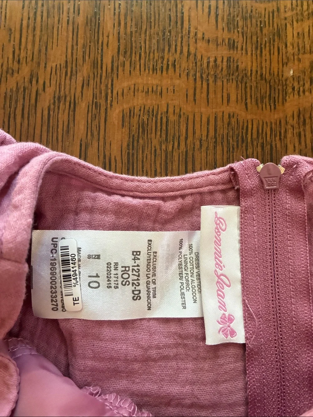 Bonnie Jean lightweight pink